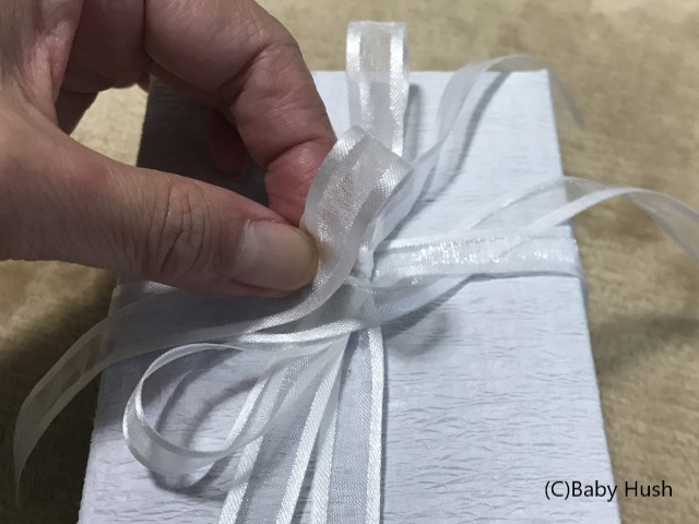 ラッピング リボン 十字